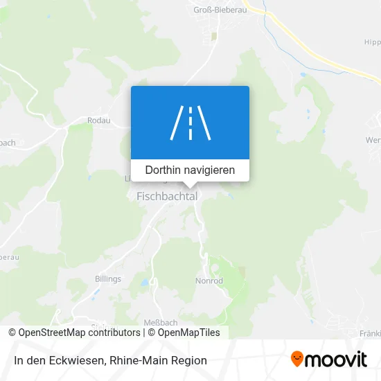 In den Eckwiesen Karte
