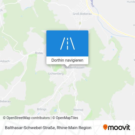 Balthasar-Schwebel-Straße Karte