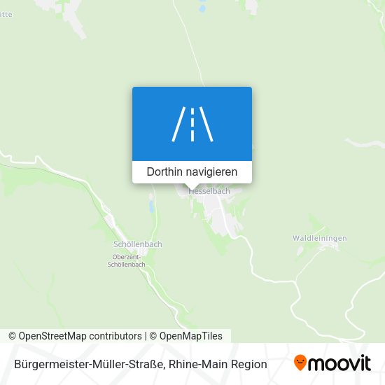 Bürgermeister-Müller-Straße Karte