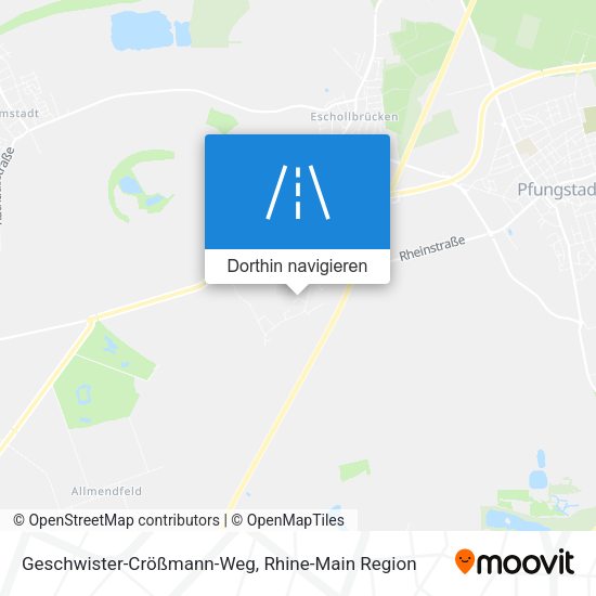 Geschwister-Crößmann-Weg Karte
