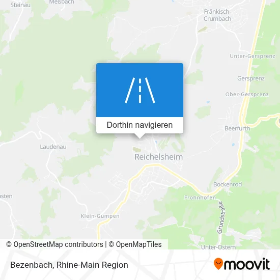 Bezenbach Karte