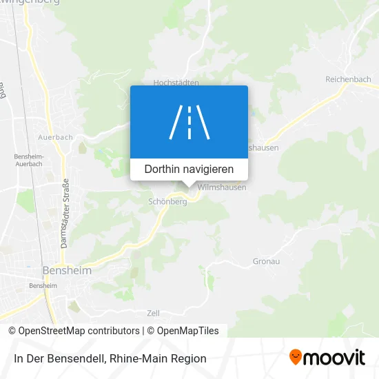 In Der Bensendell Karte