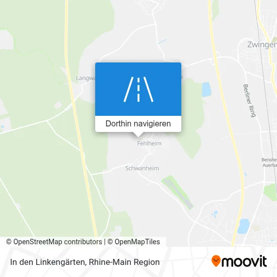In den Linkengärten Karte