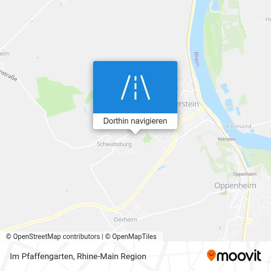 Im Pfaffengarten Karte