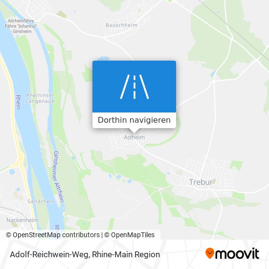 Adolf-Reichwein-Weg Karte