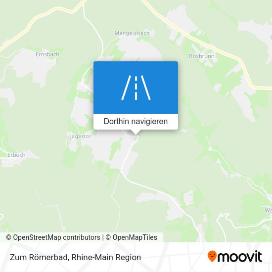 Zum Römerbad Karte