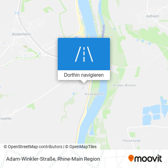 Adam-Winkler-Straße Karte
