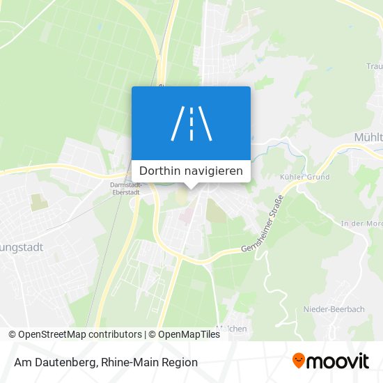 Am Dautenberg Karte