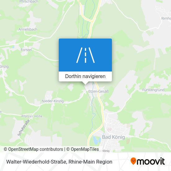 Walter-Wiederhold-Straße Karte