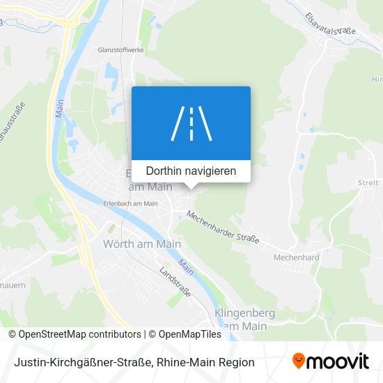 Justin-Kirchgäßner-Straße Karte