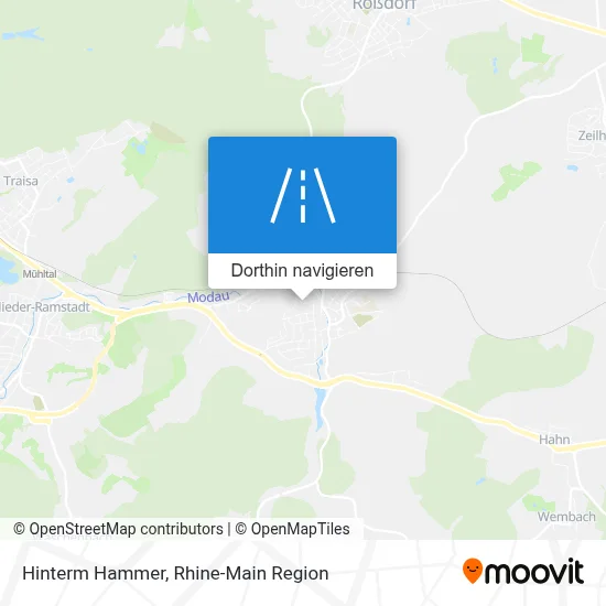 Hinterm Hammer Karte