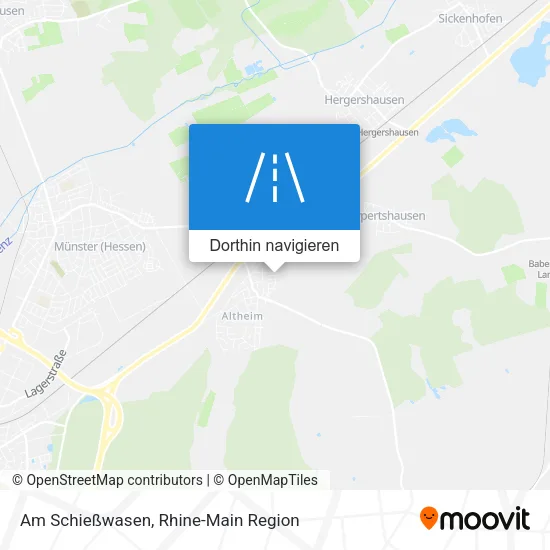 Am Schießwasen Karte