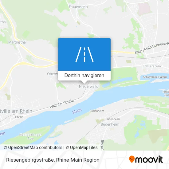 Riesengebirgsstraße Karte