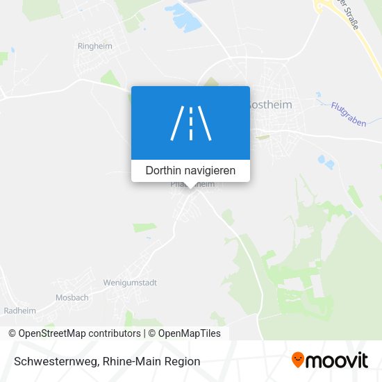 Schwesternweg Karte