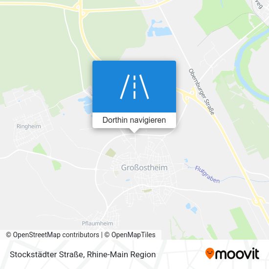 Stockstädter Straße Karte