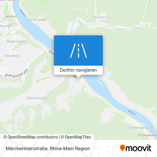 Märchenhainstraße Karte