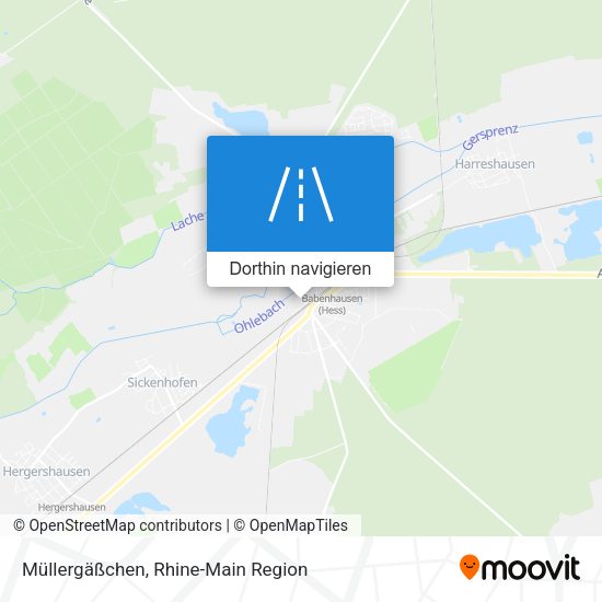 Müllergäßchen Karte