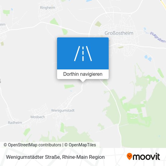 Wenigumstädter Straße Karte