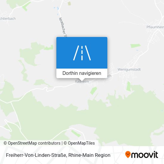 Freiherr-Von-Linden-Straße Karte