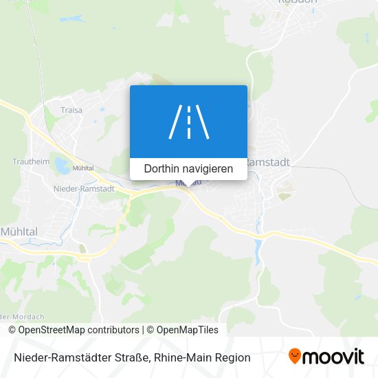 Nieder-Ramstädter Straße Karte