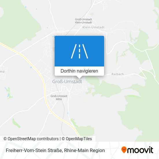 Freiherr-Vom-Stein Straße Karte