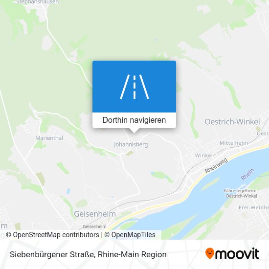 Siebenbürgener Straße Karte