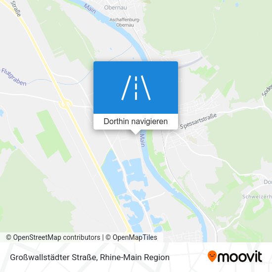 Großwallstädter Straße Karte