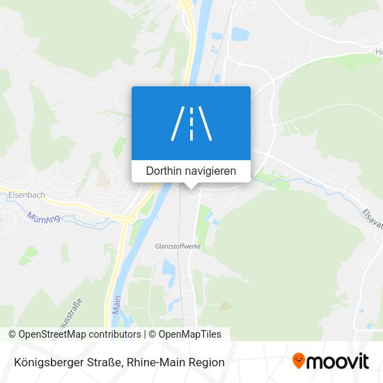Königsberger Straße Karte