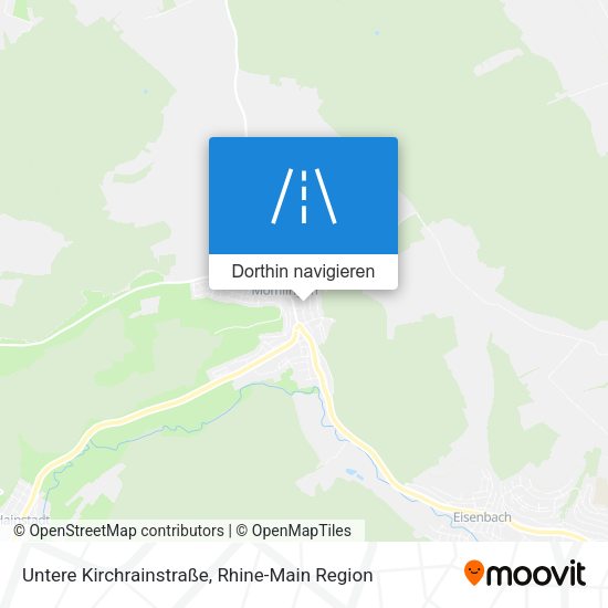 Untere Kirchrainstraße Karte