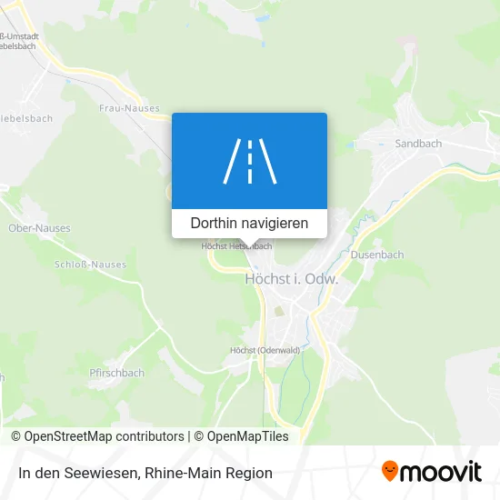 In den Seewiesen Karte