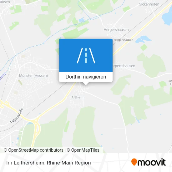 Im Leithersheim Karte