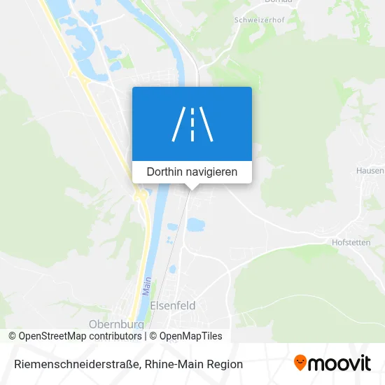 Riemenschneiderstraße Karte