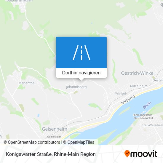 Königswarter Straße Karte