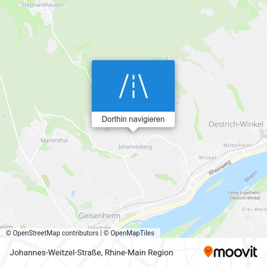 Johannes-Weitzel-Straße Karte