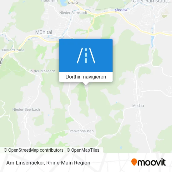 Am Linsenacker Karte