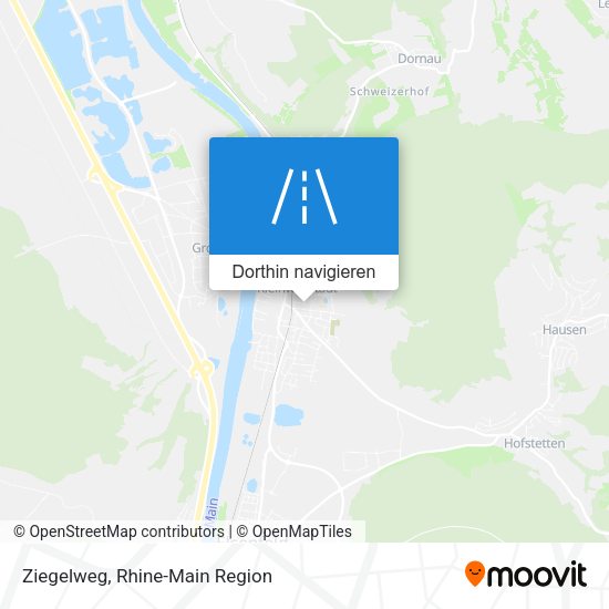 Ziegelweg Karte