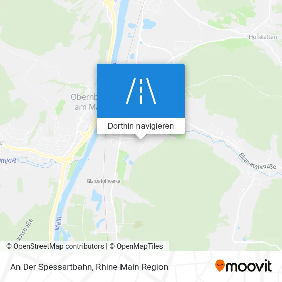 An Der Spessartbahn Karte