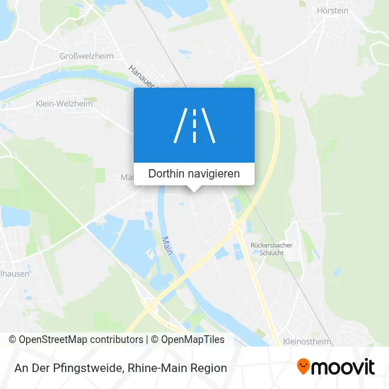 An Der Pfingstweide Karte