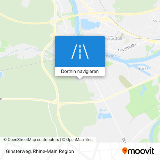 Ginsterweg Karte