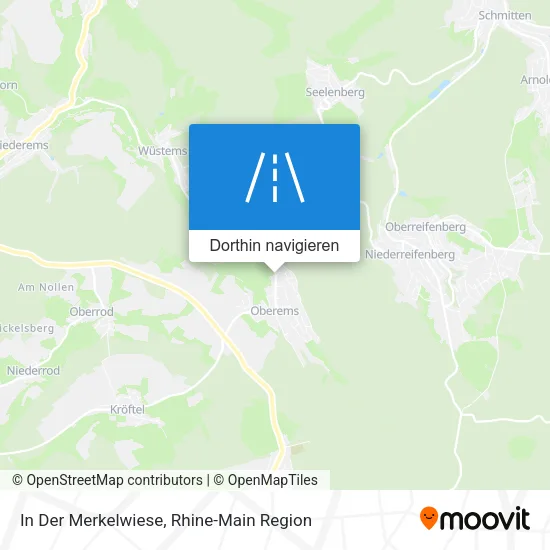 In Der Merkelwiese Karte