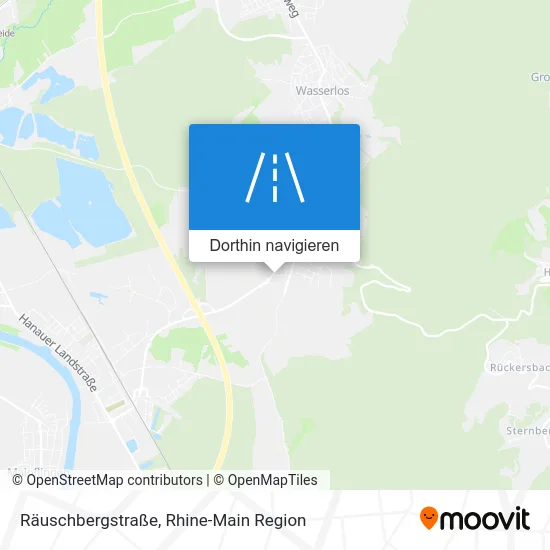 Räuschbergstraße Karte