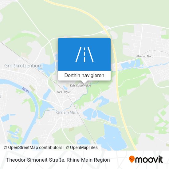 Theodor-Simoneit-Straße Karte