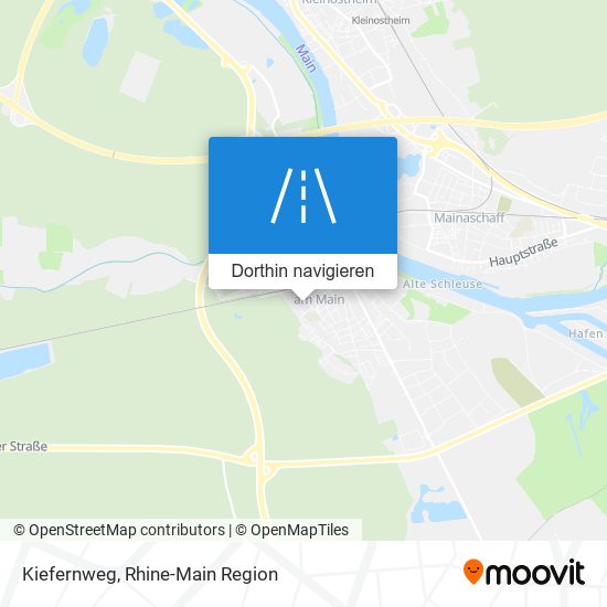 Kiefernweg Karte