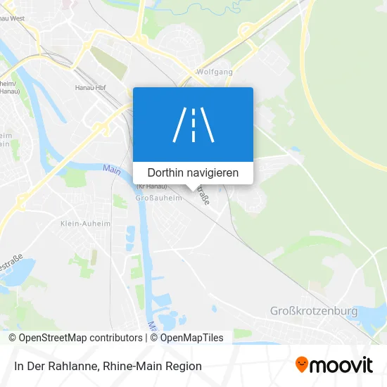 In Der Rahlanne Karte