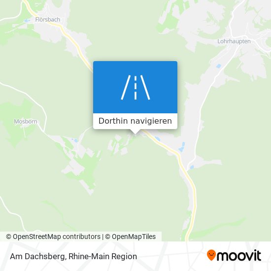 Am Dachsberg Karte