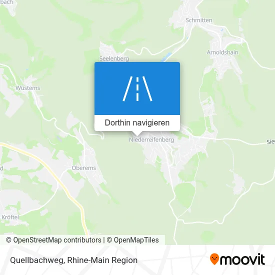 Quellbachweg Karte