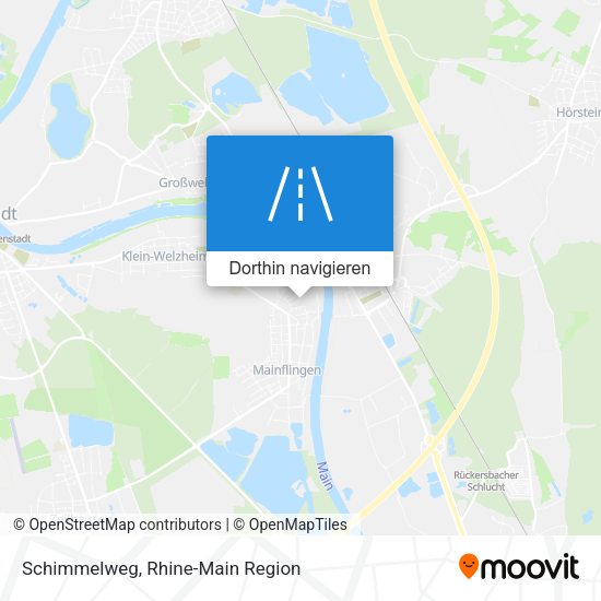 Schimmelweg Karte