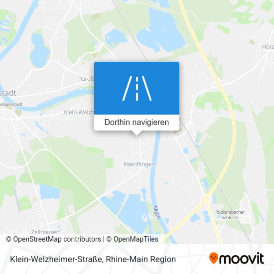 Klein-Welzheimer-Straße Karte