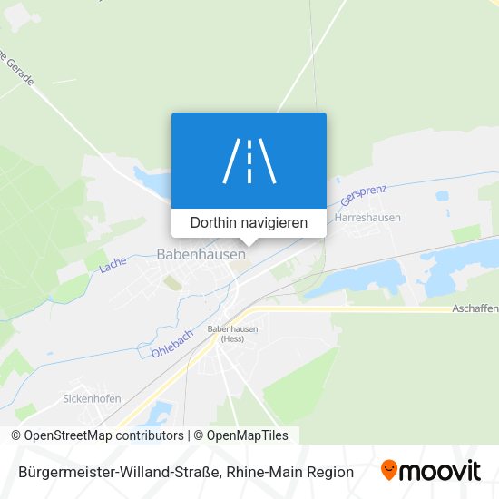 Bürgermeister-Willand-Straße Karte
