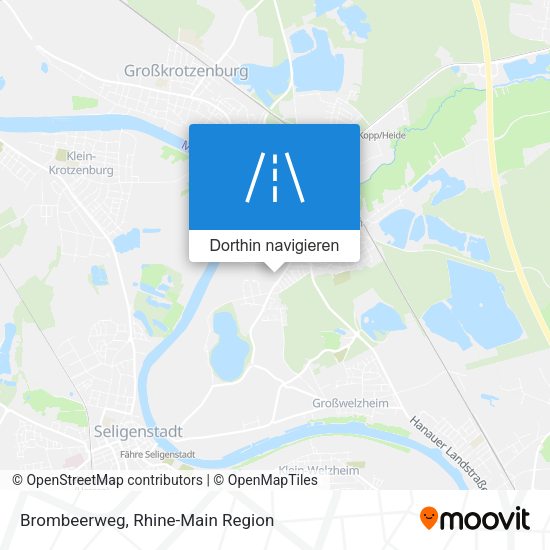 Brombeerweg Karte